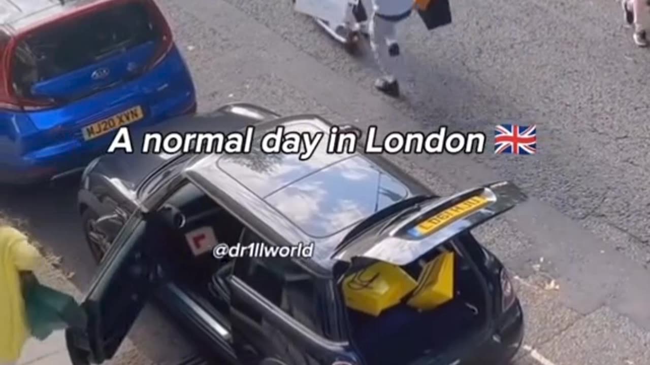 A normal day in London