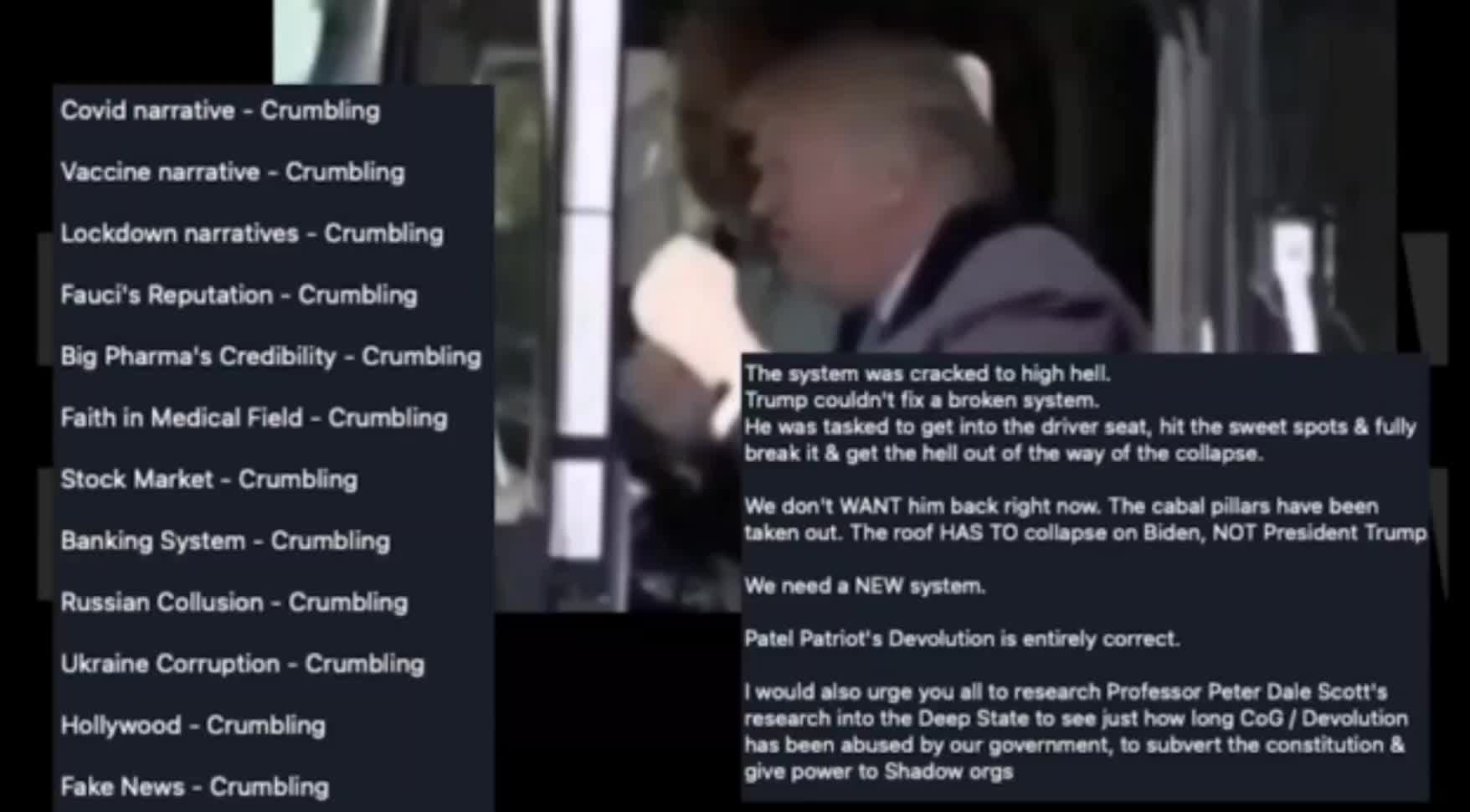 Their Narrative is CRUMBLING