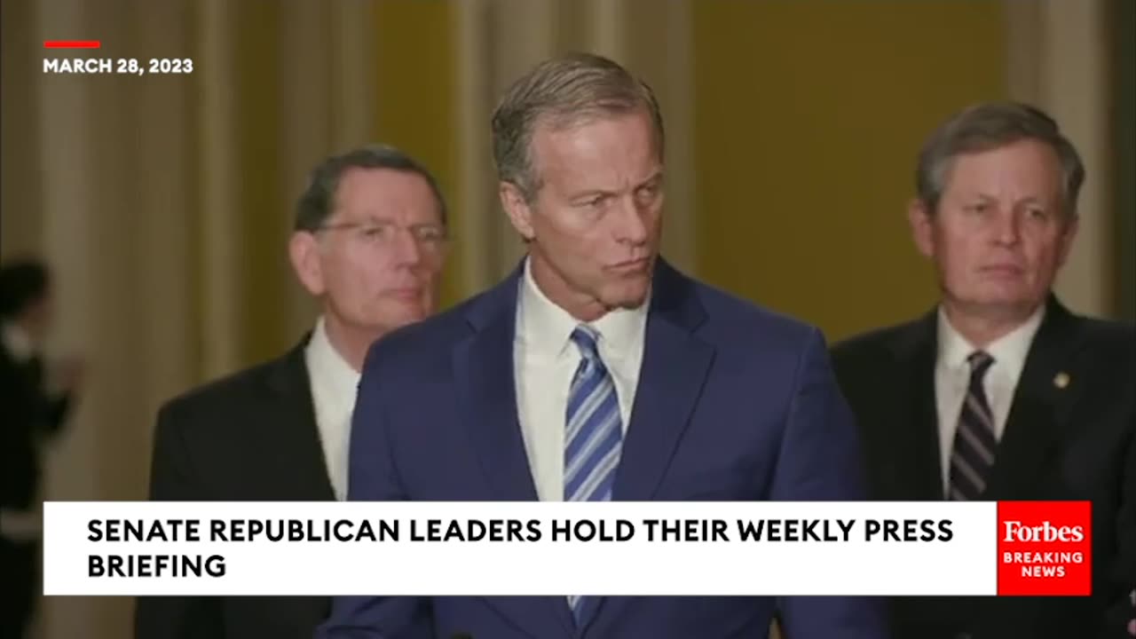 JUST IN- Senate GOP Leaders Decry Biden's 'Totally Unacceptable' To Iran's Killing Of US Worker