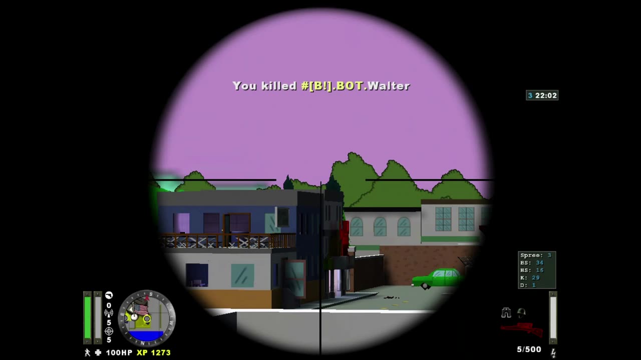 Enemy Territory - Simpsons Sniper map