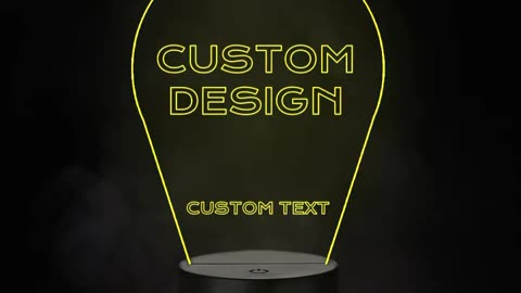 Custom LED Lamps!! 💡🤩 Go to our website to buy! 🌐