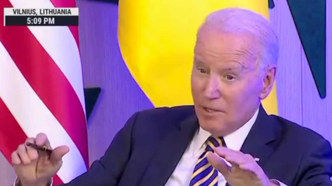 BIDEN to ZELENSKY: "The sad, sad news is you're in this situation. it's a hell of a price to pay!"