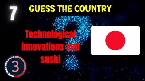 Guess the country flag with what is the country is famous for