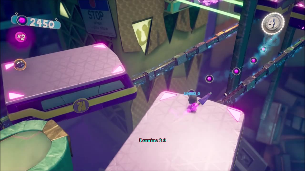 Sackboy A Big Adventure (PS4) (19) The Struggle Is Rail (All)