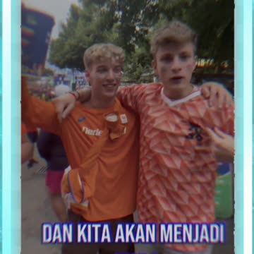 netherland fans for indonesia