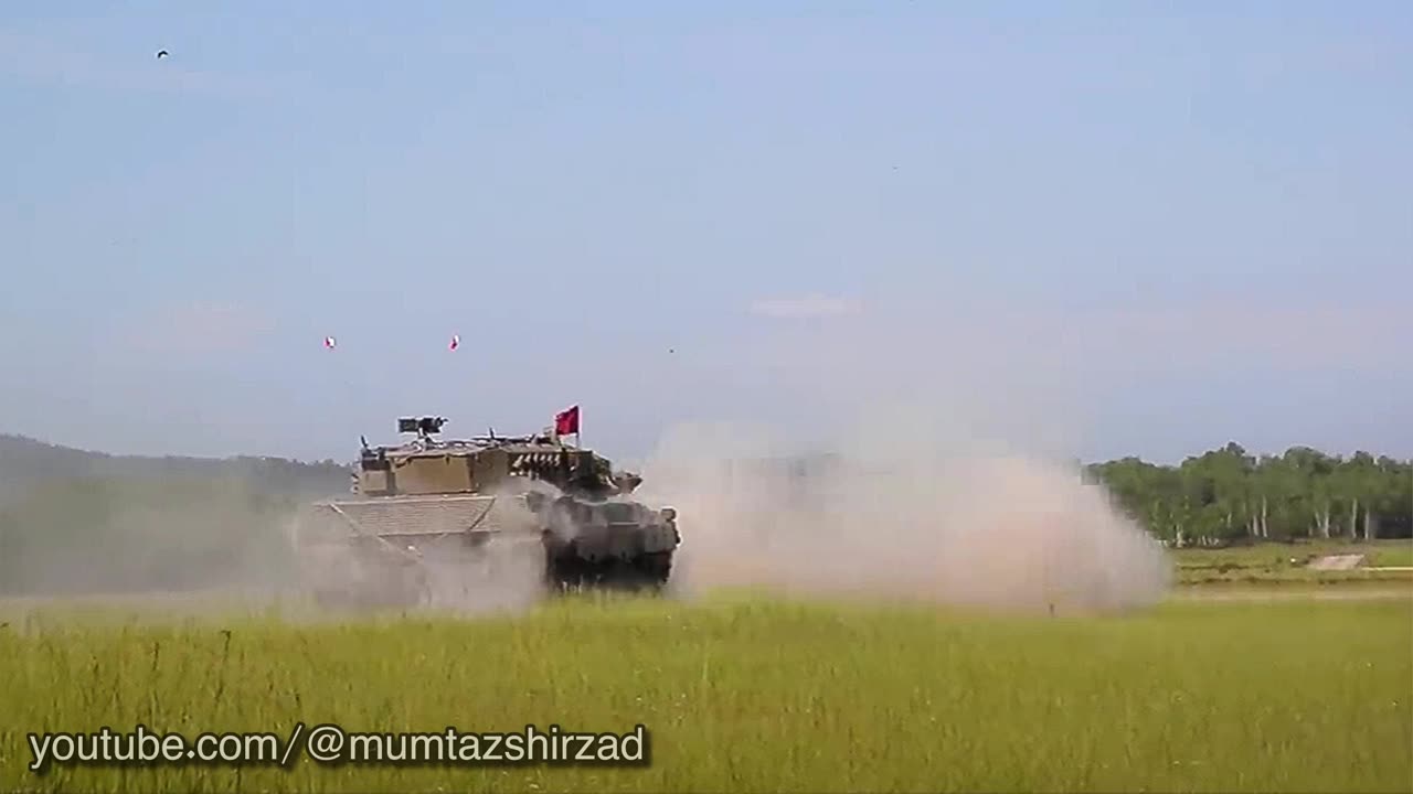 The Leopard 2 battle tank