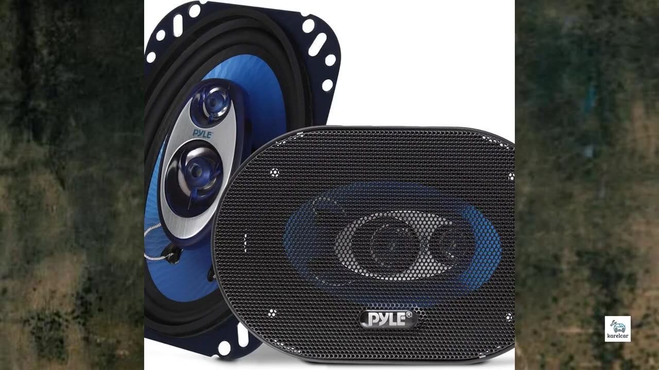 Review - Pyle 4'' x 6'' Three Way Sound Speaker System - Pro Mid Range Triaxial Loud Audio 240 Watt