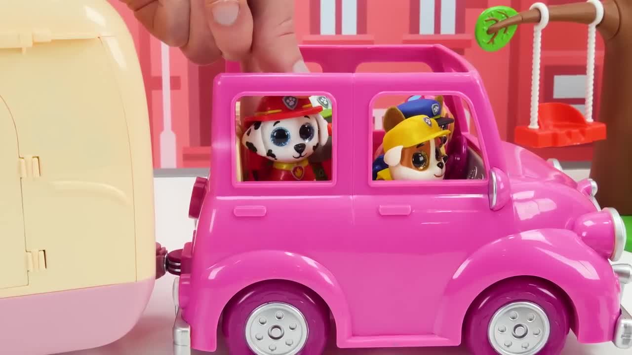 🔴Paw Patrol🔴 get a New House Toy Learning Video for Kids!