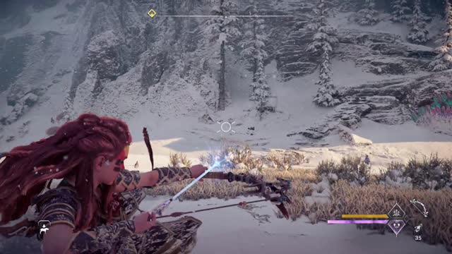 Horizon Forbidden West Hunter Bow Draw slide