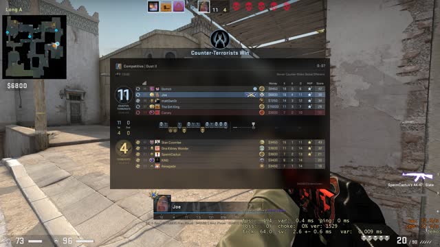 10 SECOND AWP ACE