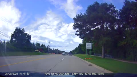 Roundtrip Drive From Ford/Telegraph, Dearborn; To E Cady St Parking Garage, Northville, MI, 8/9/24