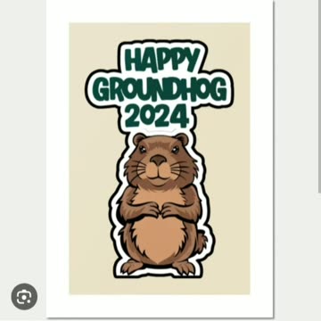 happy groundhog day 2024 everyone
