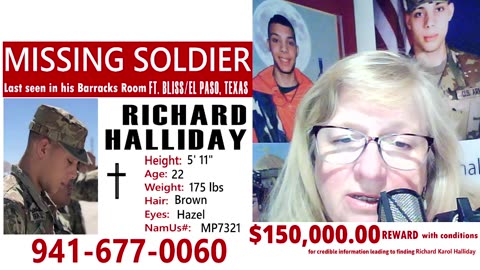 Day 1086 - Find Richard Halliday - Credit Card Girl