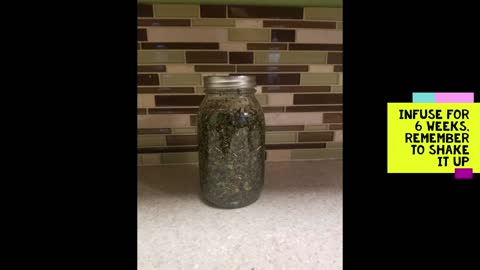 Herb infused oil