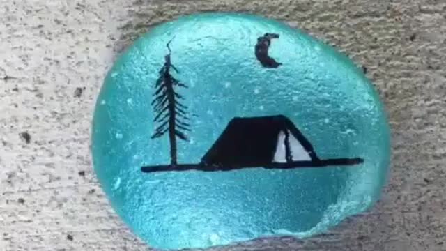 creative pebble craft unique and amazing pebble painting designs
