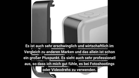 Ersatz-Akkudeckel für GoPro HERO11/HERO10/HERO9, Aluminium, Schwarz