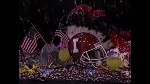 December 16, 1986 - Promo for Indiana vs. Florida State in All American Bowl