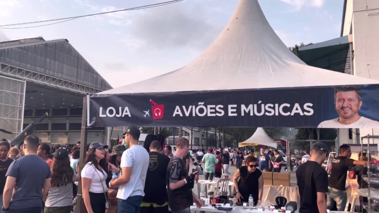 Fui em um dos maiores eventos da Força Aérea no Brasil