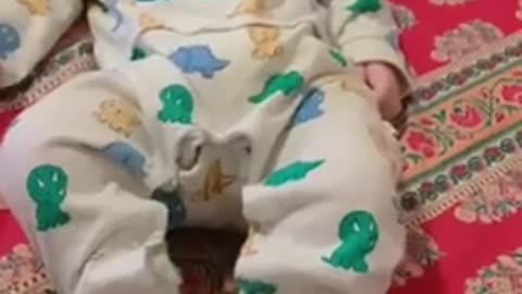 Cute baby video