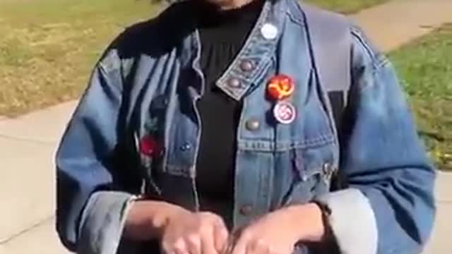 Trigger commie throws milk at FSU Republican student