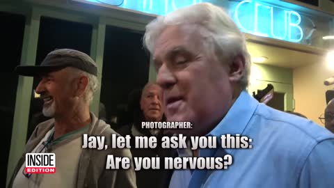 Jay Leno Returns to the Comedy Stage After Burn Incident