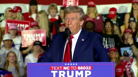 Trump: "50K Manufacturing Jobs Lost Under Kamala—We'll Stop the Pillaging of NC and Every State!"