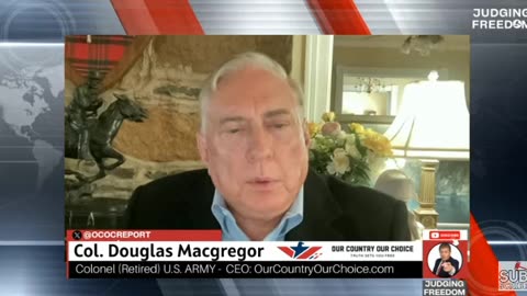 COL. Douglas Macgregor Comments on Tom Homan, JFK, Kristi Noem, DHS, Department Of Education