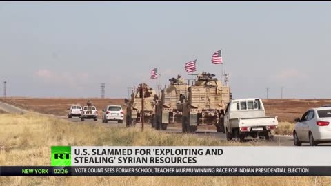 china on syria theft and piracy by US !