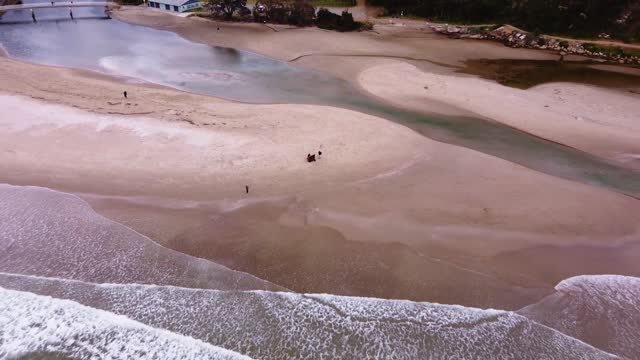 Playing Piano At The Beach