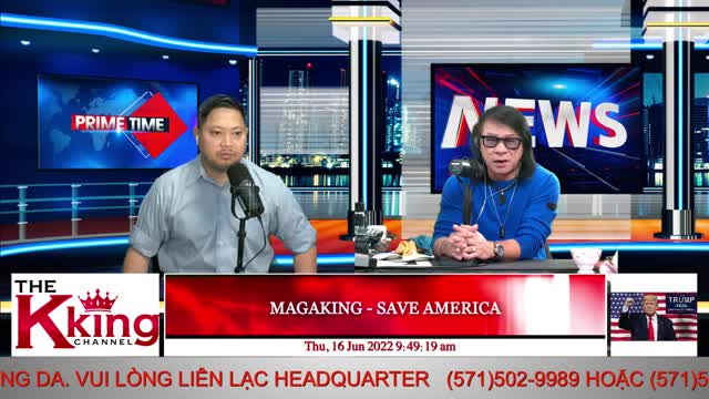 MAGAKING - SAVE AMERICA - 06/16/2022 - The KING Channel