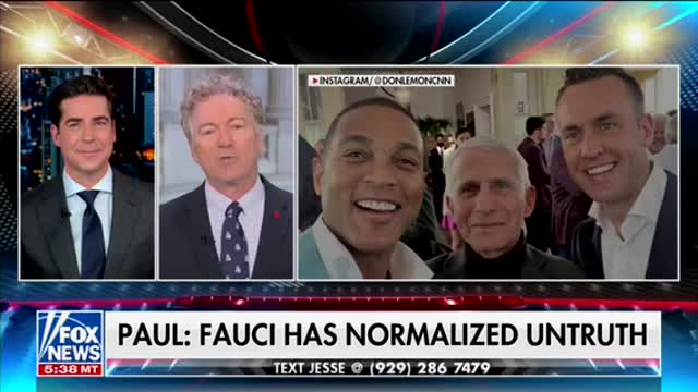 FAUCI LECTURES COLLEGE GRADS ON MISINFORMATION
