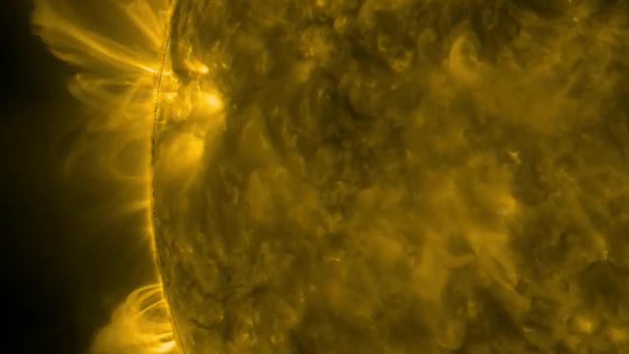 Towering Magnetic Arches Seen by NASA’s SDO