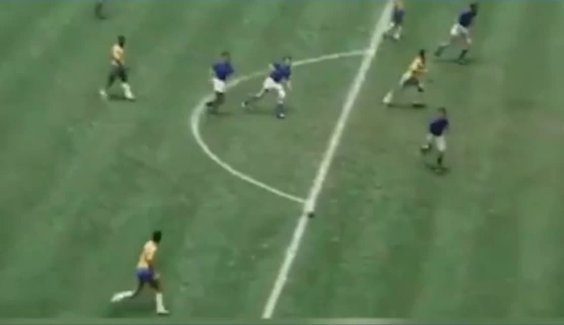 Golaço da Seleção Brasileira na Copa de 1970