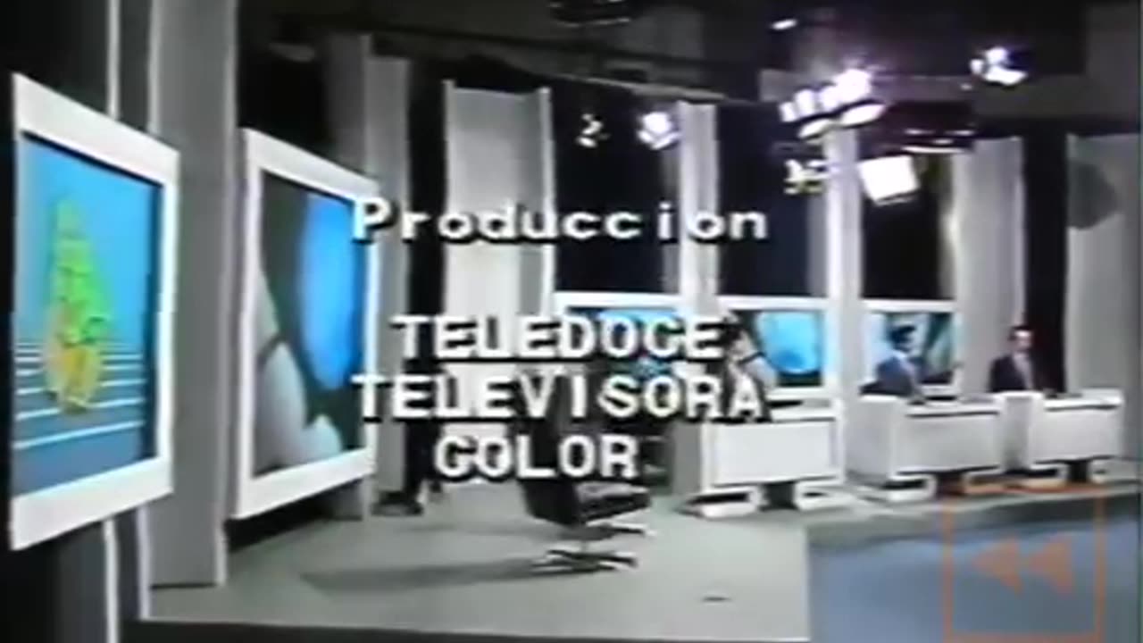 Telemundo 12 - Canal 12 de Uruguay - Cierre de Noticiero (1991)