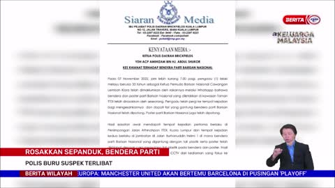 BURU SUSPEK TERLIBAT