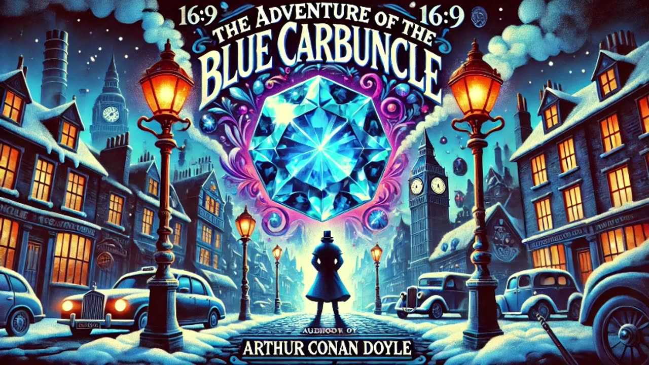 The Adventure of the Blue Carbuncle Audiobook | Arthur Conan Doyle's Sherlock Holmes Mystery