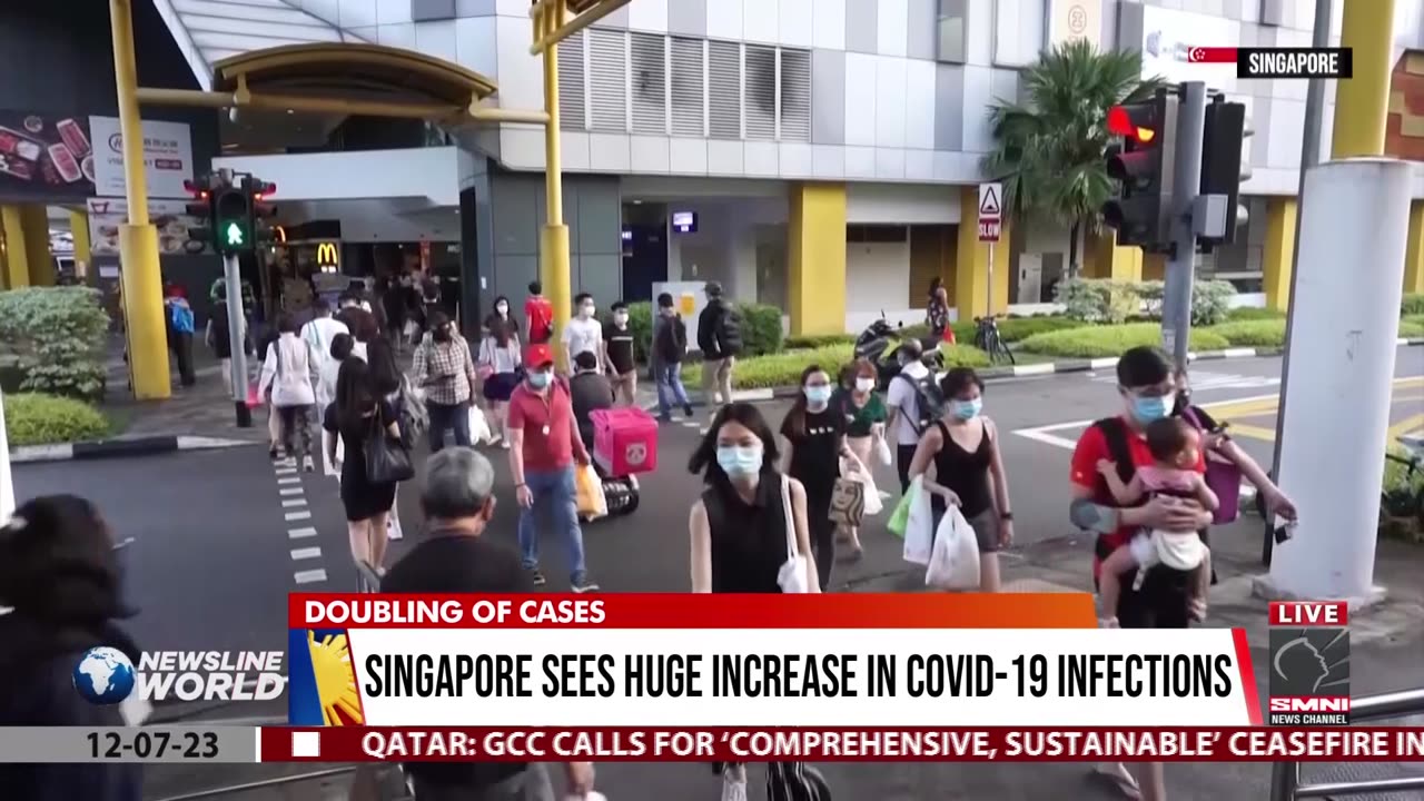 Singapore sees huge increase in COVID-19 infections