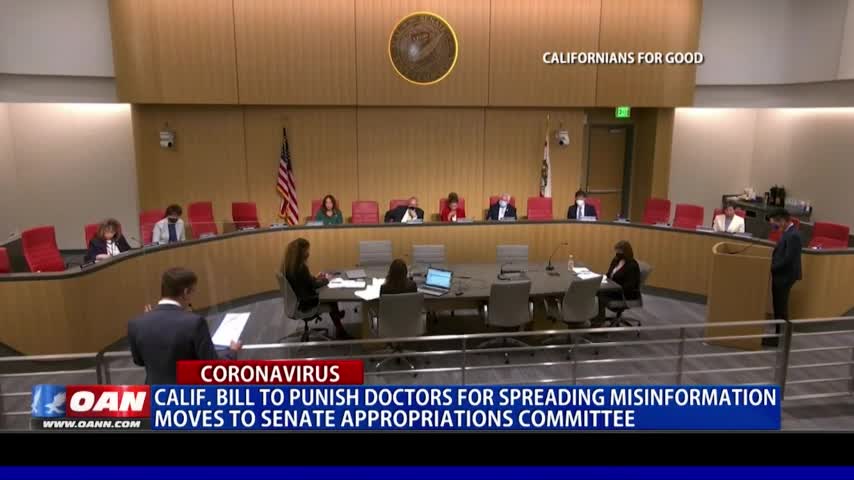 Calif. Bill to Punish Doctors for Spreading Misinformation moves to Senate Appropriations Committee