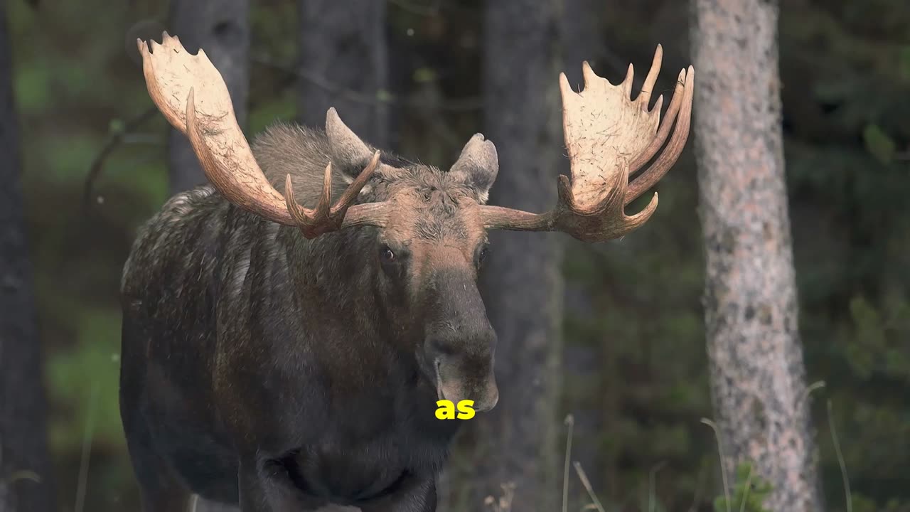 The Mighty Moose A True Giant of the Wild