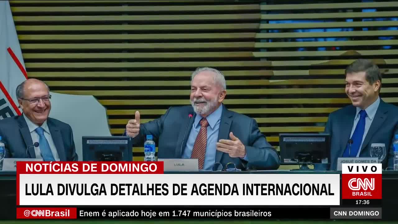 Lula divulga detalhes de agenda internacional | CNN DOMINGO