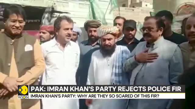 Imran Khan's party rejects police FIR over assassination attempt