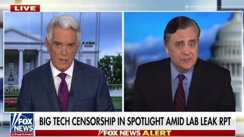 Johnathan Turley: Big Tech Censorship in Spotlight Amid Lab Leak Report
