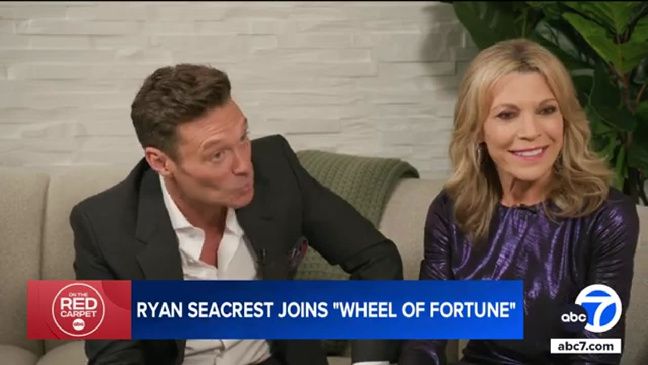 Ryan Seacrest joining Vanna on "Wheel of Fortune" starting Sept. 9