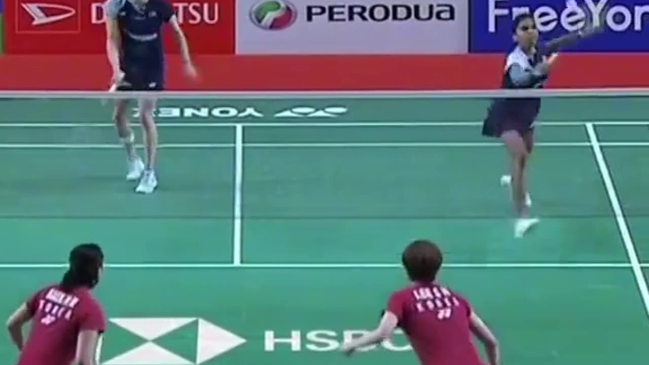 Best bedminton ever..