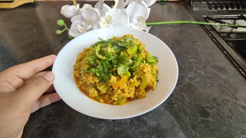 Shimlaa Mirch and Keema Recipe Sabzi #How to make Shimla Mirch#by HZ Kitchen