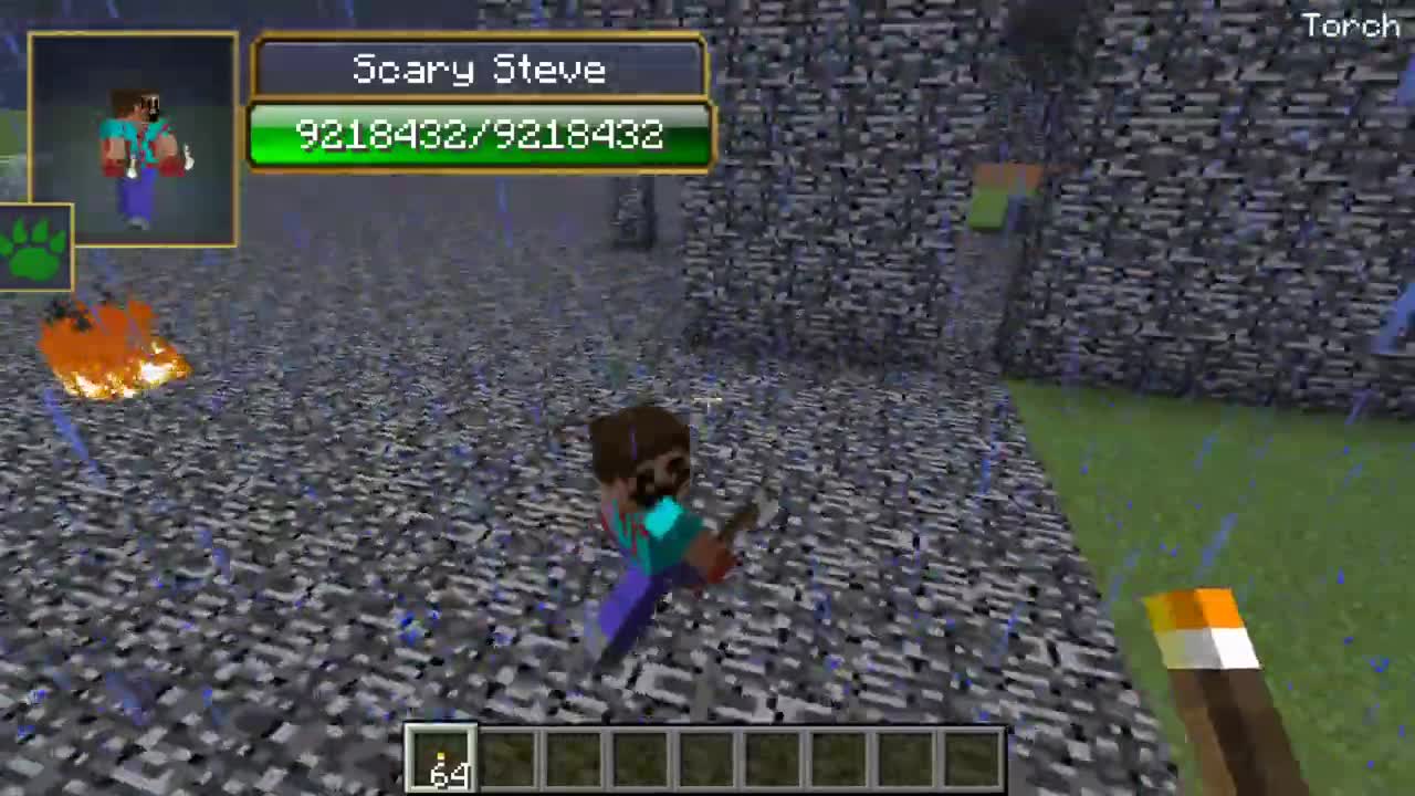 Notch vs all creepypasta mobs in minecraft part 37