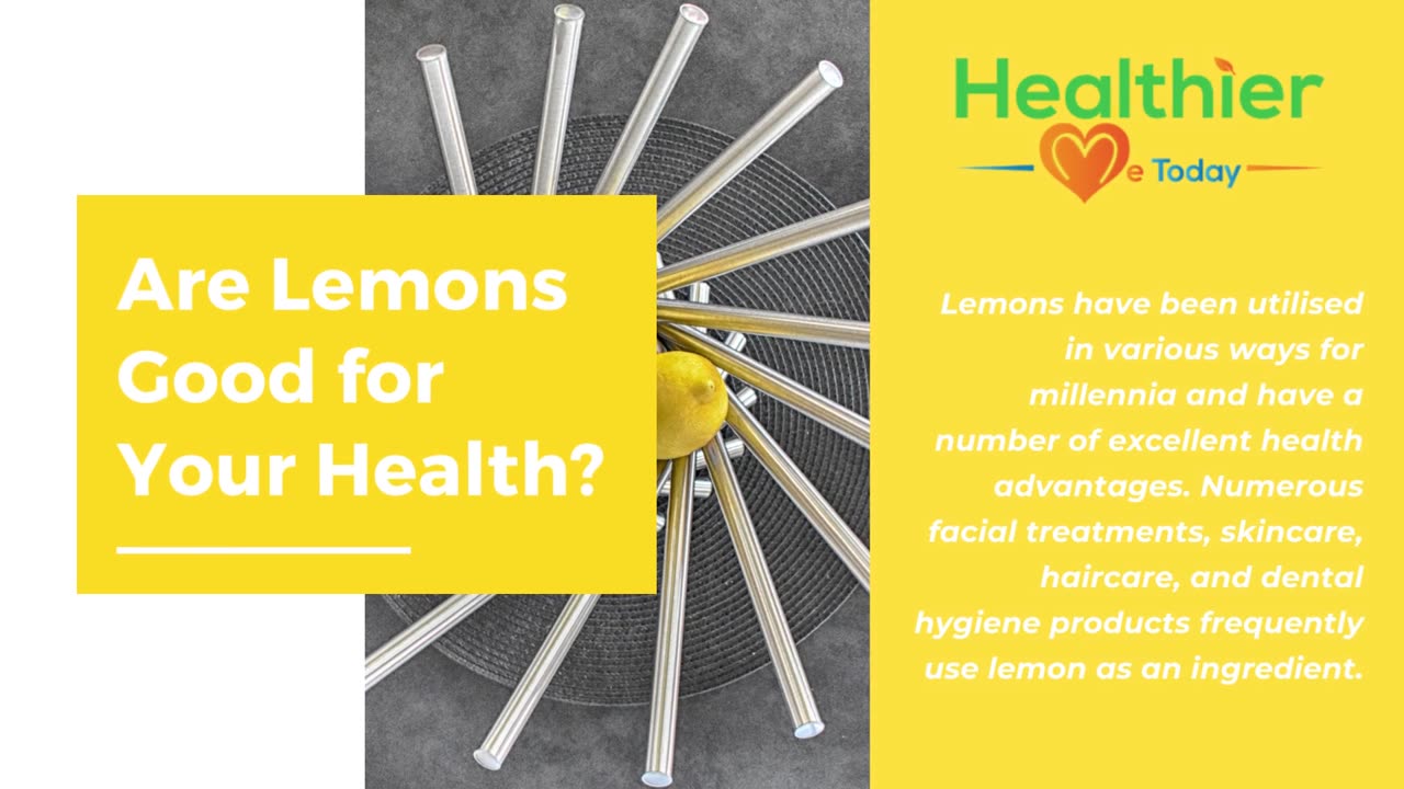 Are Lemons Good for Your Health?