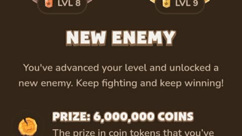 MemeFi Coin | 6 Million Coins Prize | New Enemy