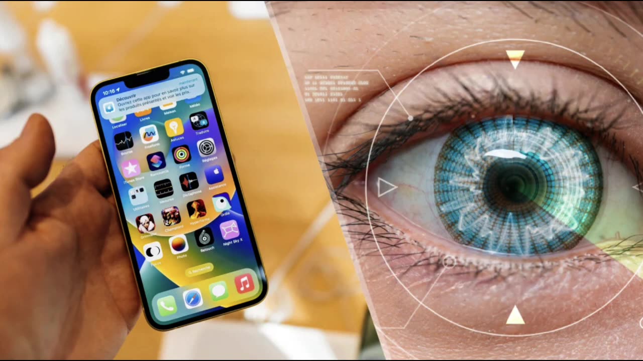 INCHING TOWARDS THE MARK! APPLE IS NOW LETTING YOU CONTROL YOUR PHONE'S INTERFACE WITH YOUR EYES!