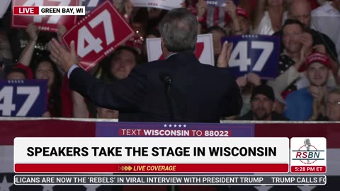 FULL SPEECH: Brian Schimming Delivers Remarks in Green Bay, WI - 10/30/24